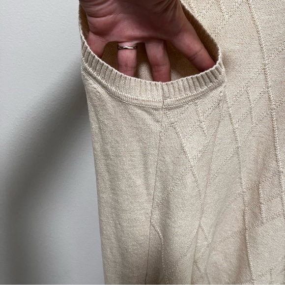 VINTAGE Joseph Abboud Cotton Textured Grandpa Sweater Size XL - Picture 4 of 9